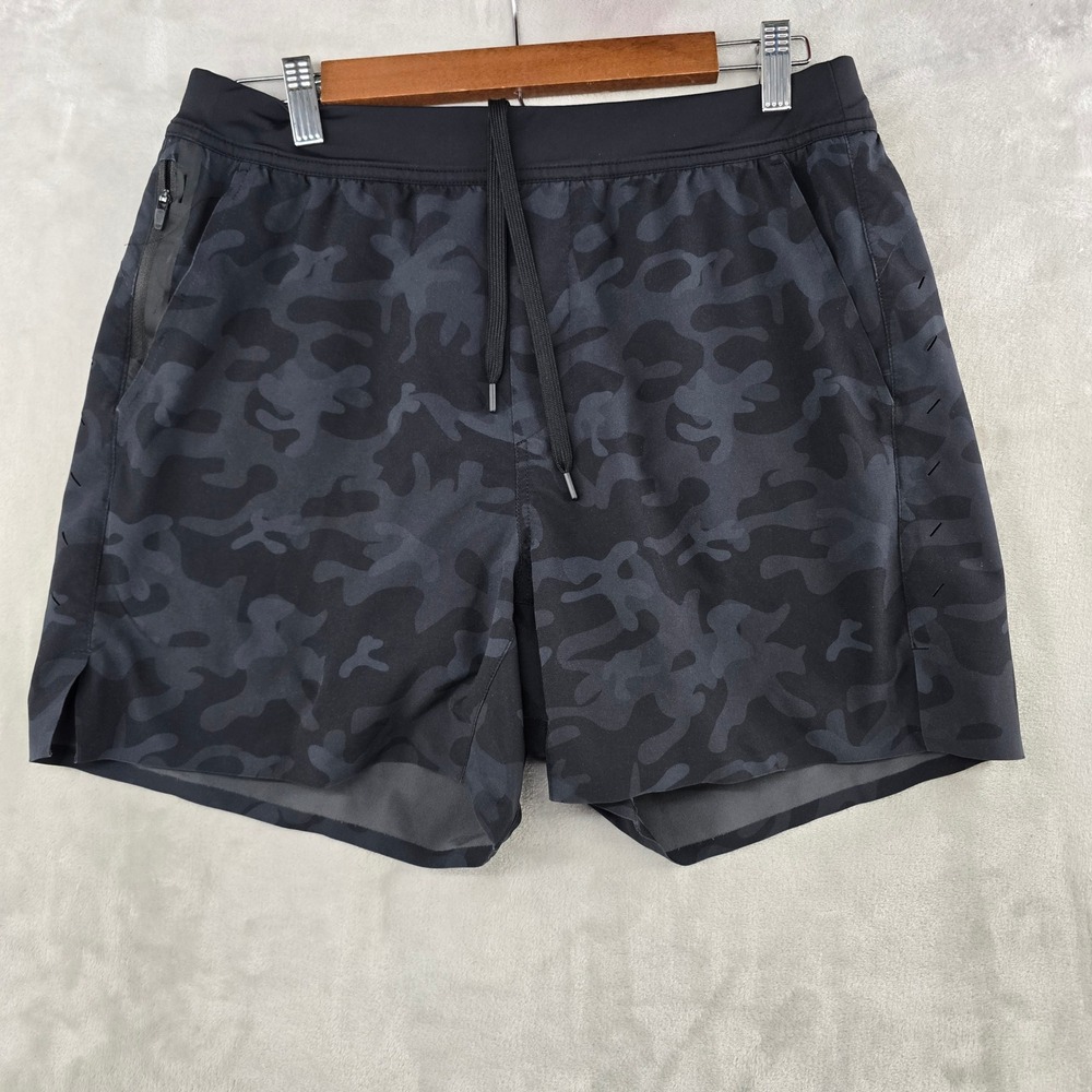 Ten Thousand The Interval Short Mens Large Black Camo 5 Inch Inseam liner